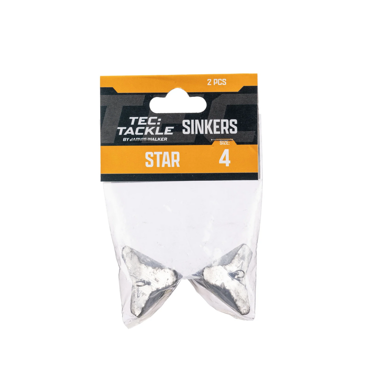 JW TEC TACKLE STAR SINKERS (PRE PACKS)