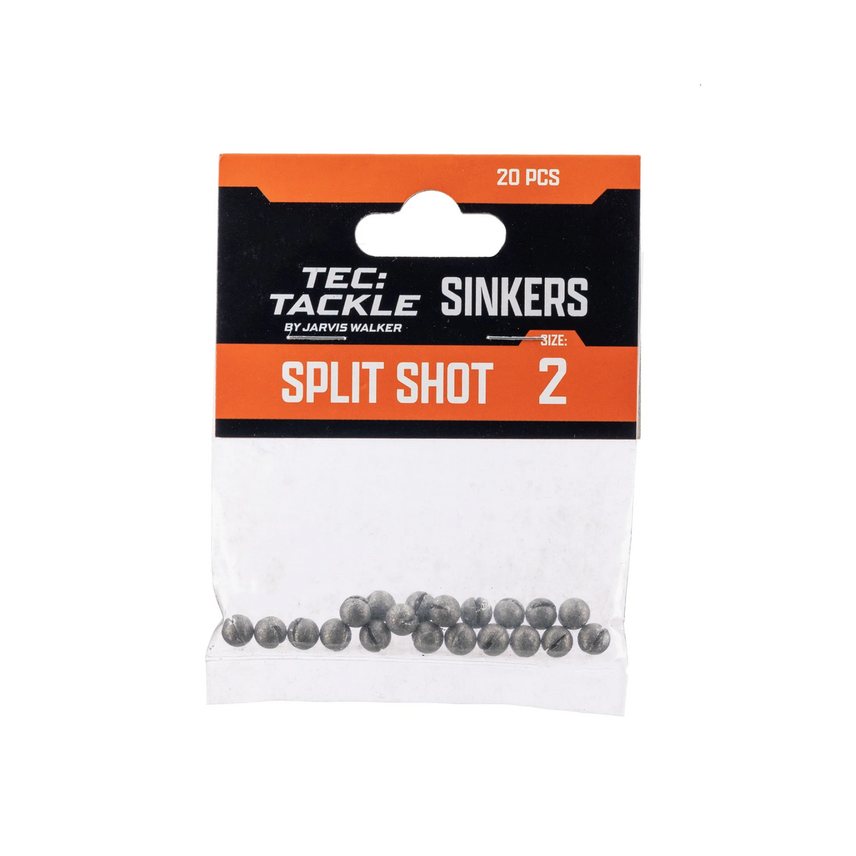 JW TEC TACKLE SPLIT SHOT SINKERS (PRE PACKS)