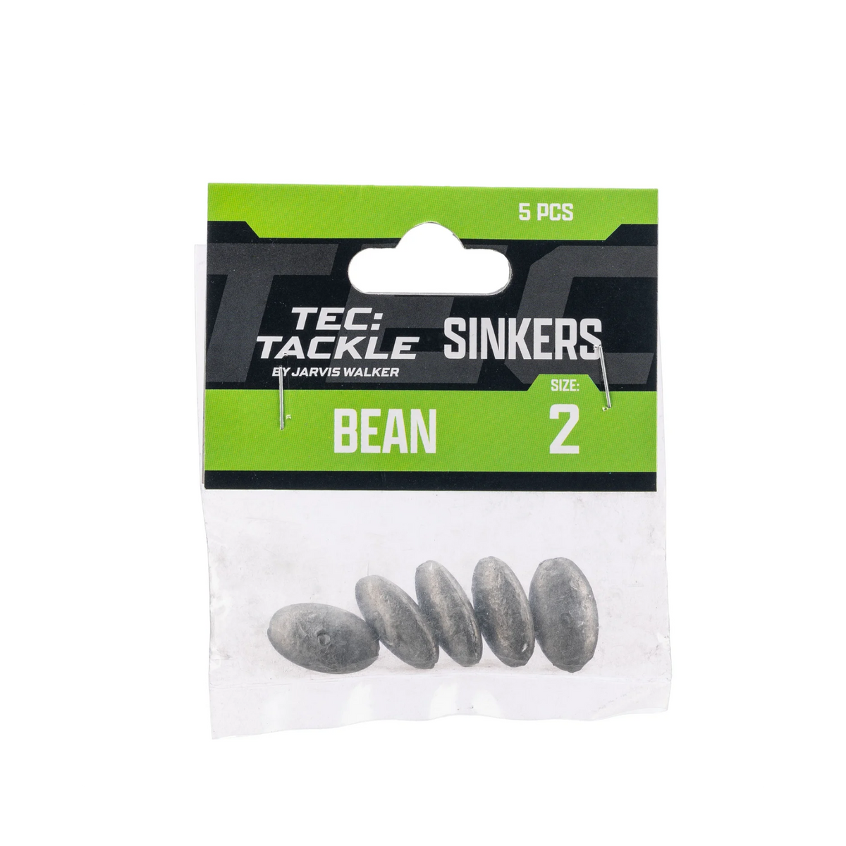 JW TEC TACKLE BEAN SINKERS (PRE PACKS)