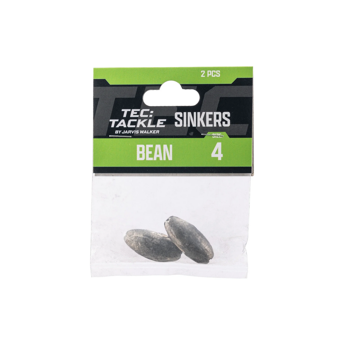 JW TEC TACKLE BEAN SINKERS (PRE PACKS)
