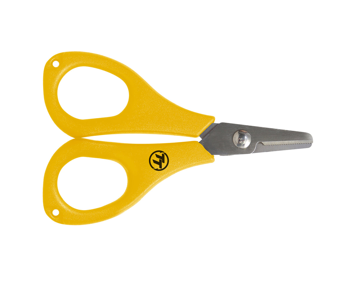 TT BRAID SCISSORS YELLOW 4" BULK