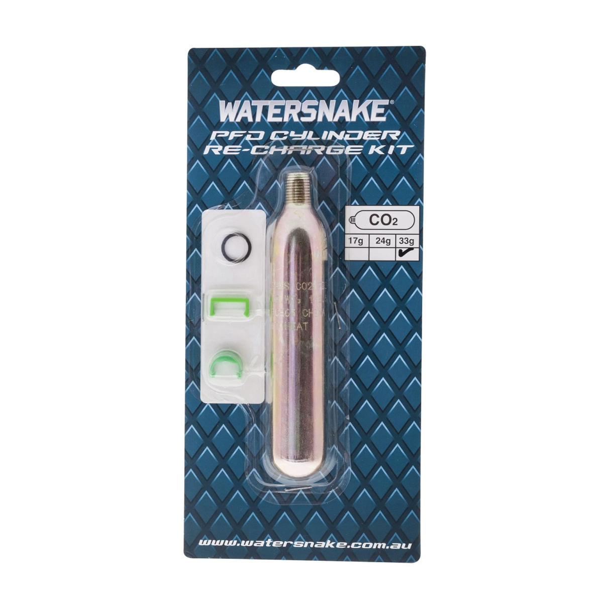 Watersnake Cylinder Re-charge Kit 33g