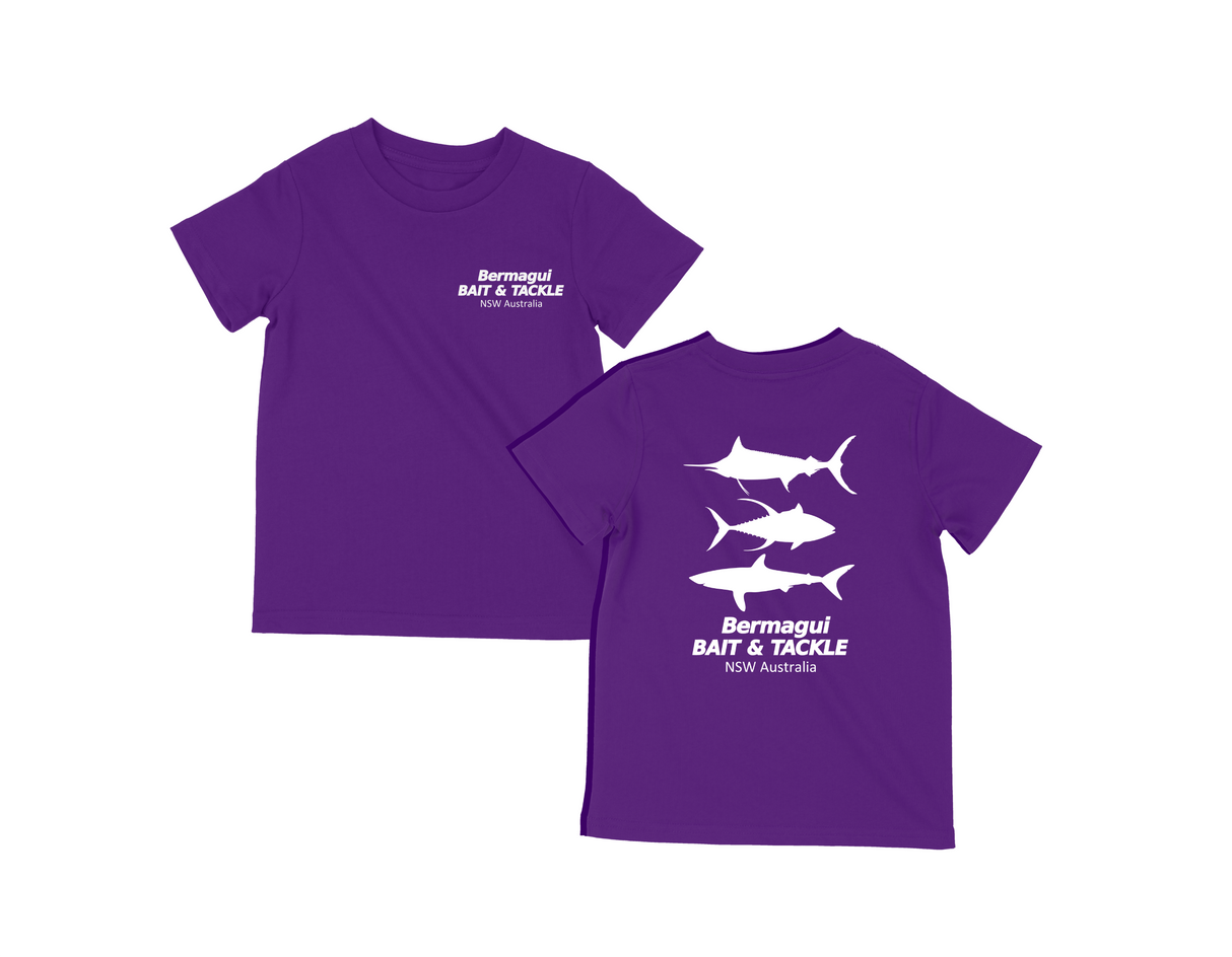BBT LOGO KIDS TSHIRT - PURPLE
