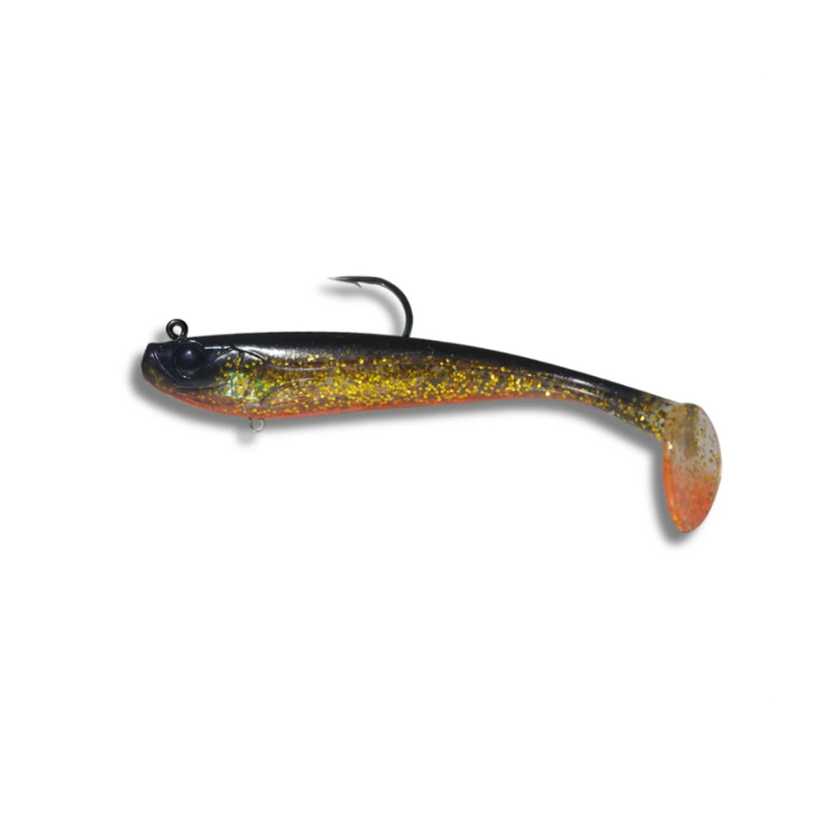 VIXEN SHAD 150MM 44GM GOLD BLACK ORANGE