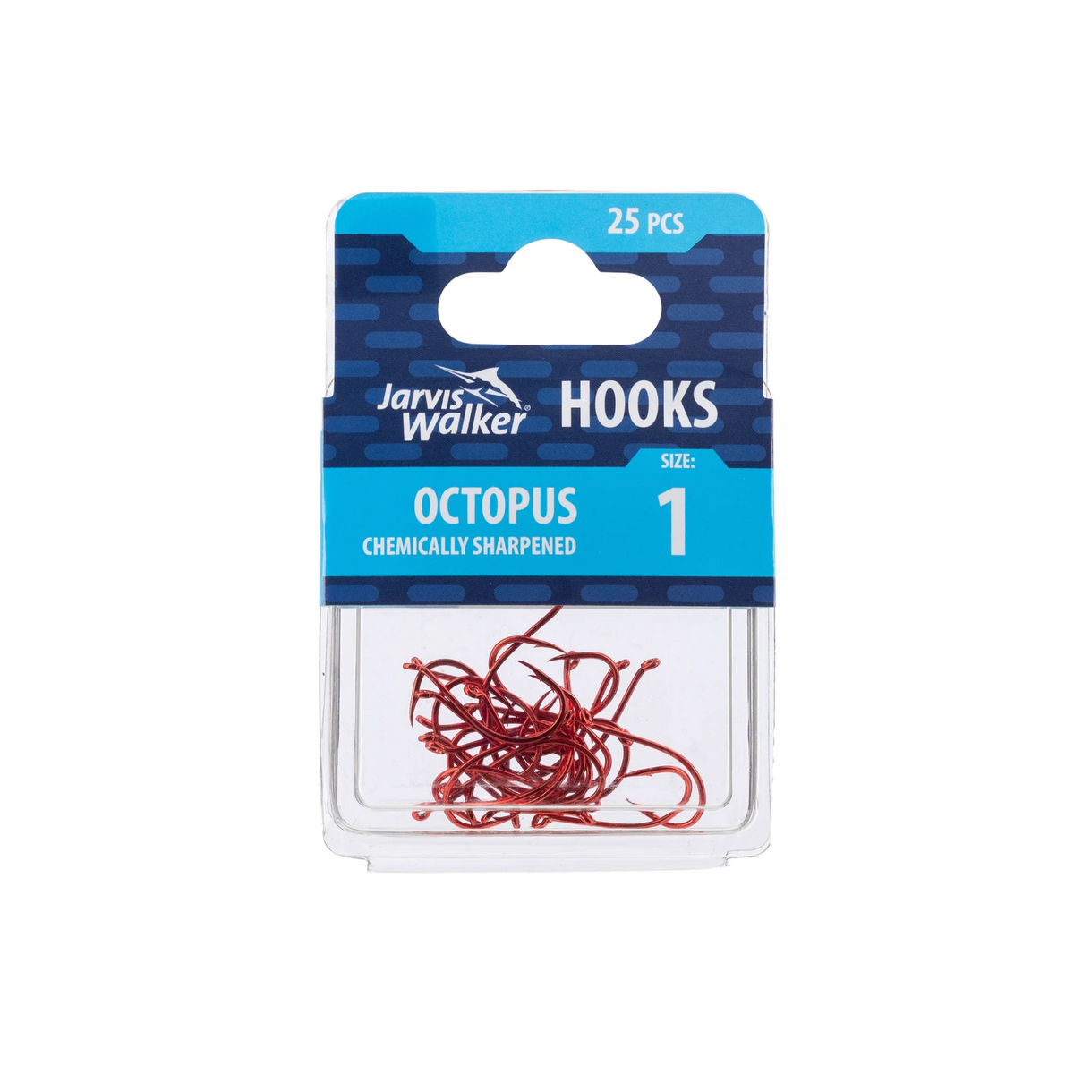 JW CHEMICALLY SHARPENED SUICIDE (OCTOPUS HOOKS - 25 PACK