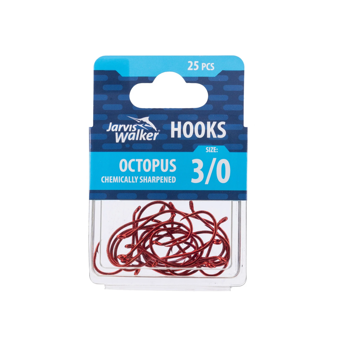JW CHEMICALLY SHARPENED SUICIDE (OCTOPUS HOOKS - 25 PACK