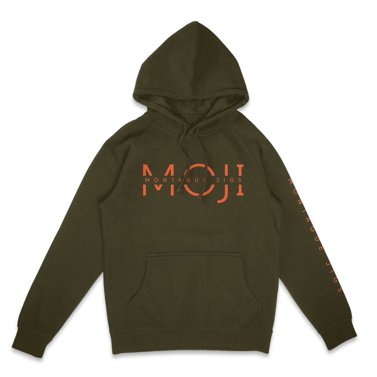 MOJI Hoodie Olive Green