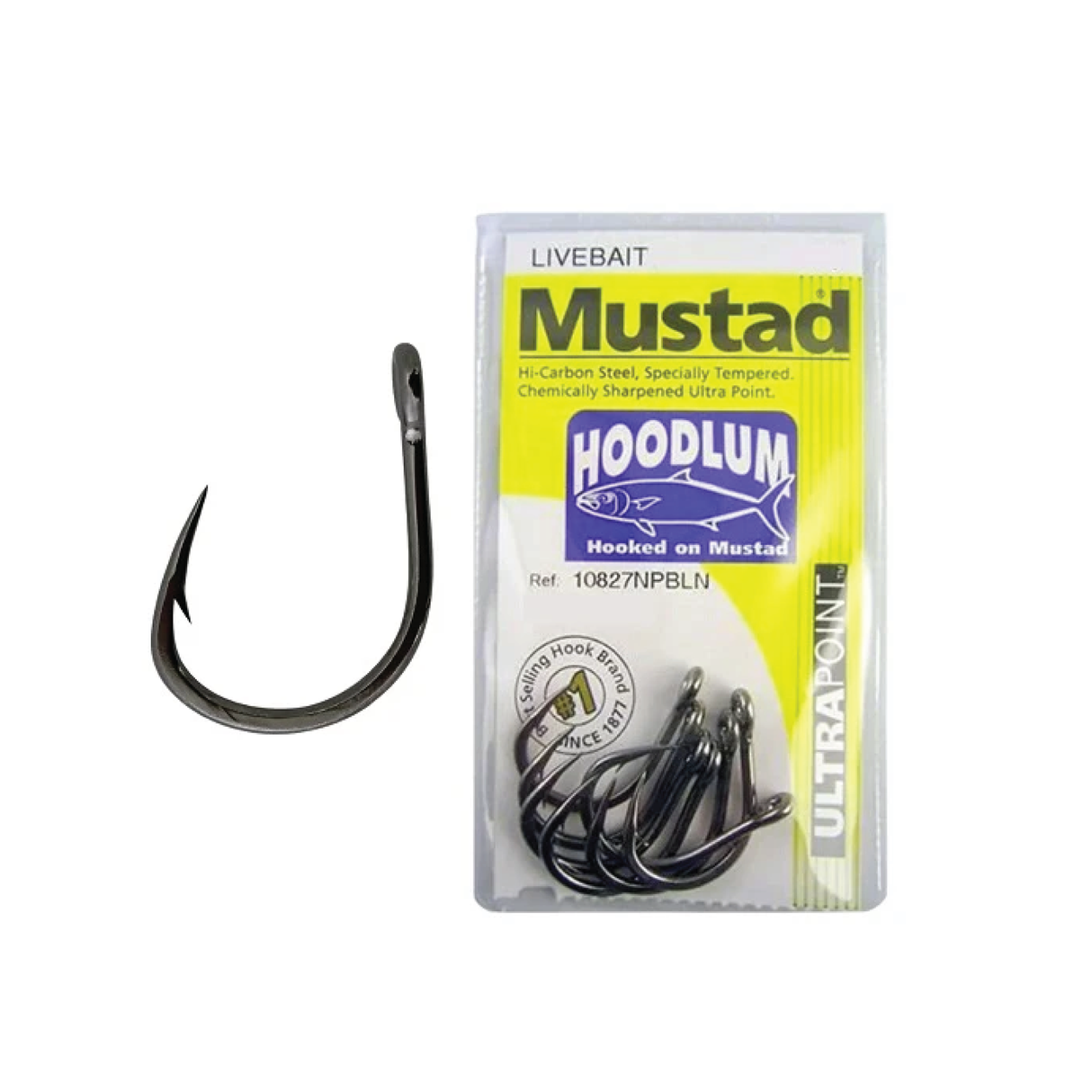 MUSTAD HOODLUM LIVEBAIT HOOKS