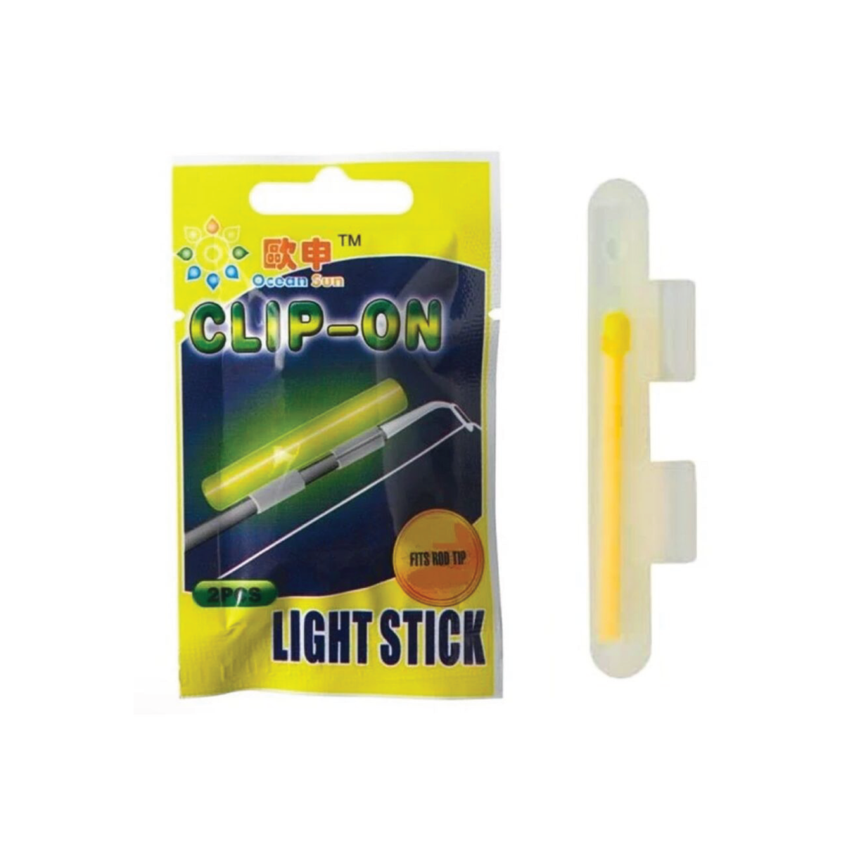 Ocean Sun Clip on Light Sticks Twin Pack