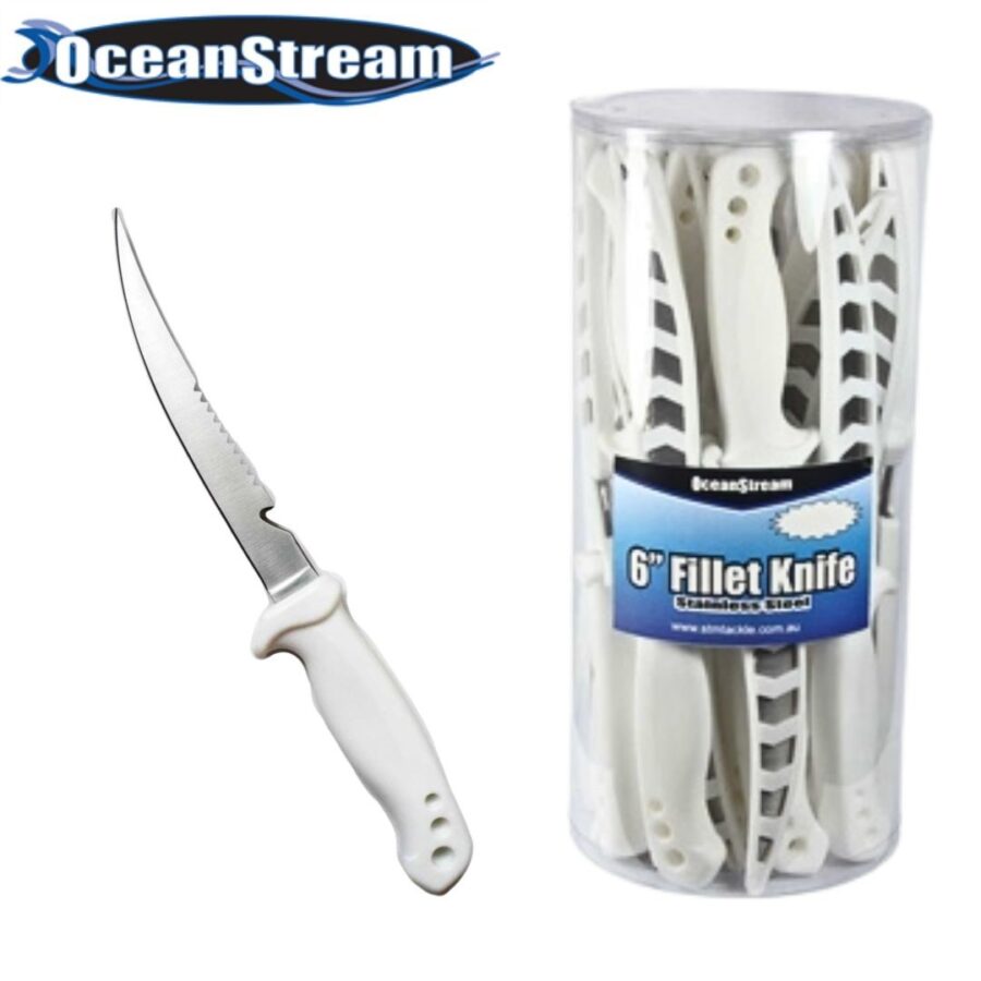 Ocean Stream 6" Fillet Knife Stainless Steel