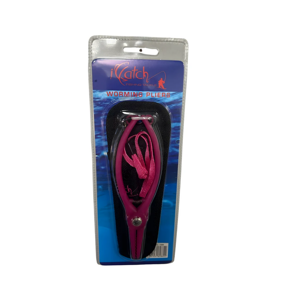 iCATCH Worming Pliers inc Pouch PINK