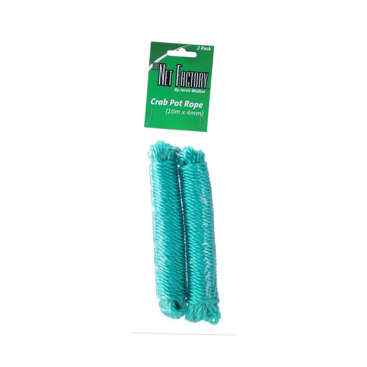 NET FACTORY CRAB POT ROPE 10M X 4MM - 2 PACK