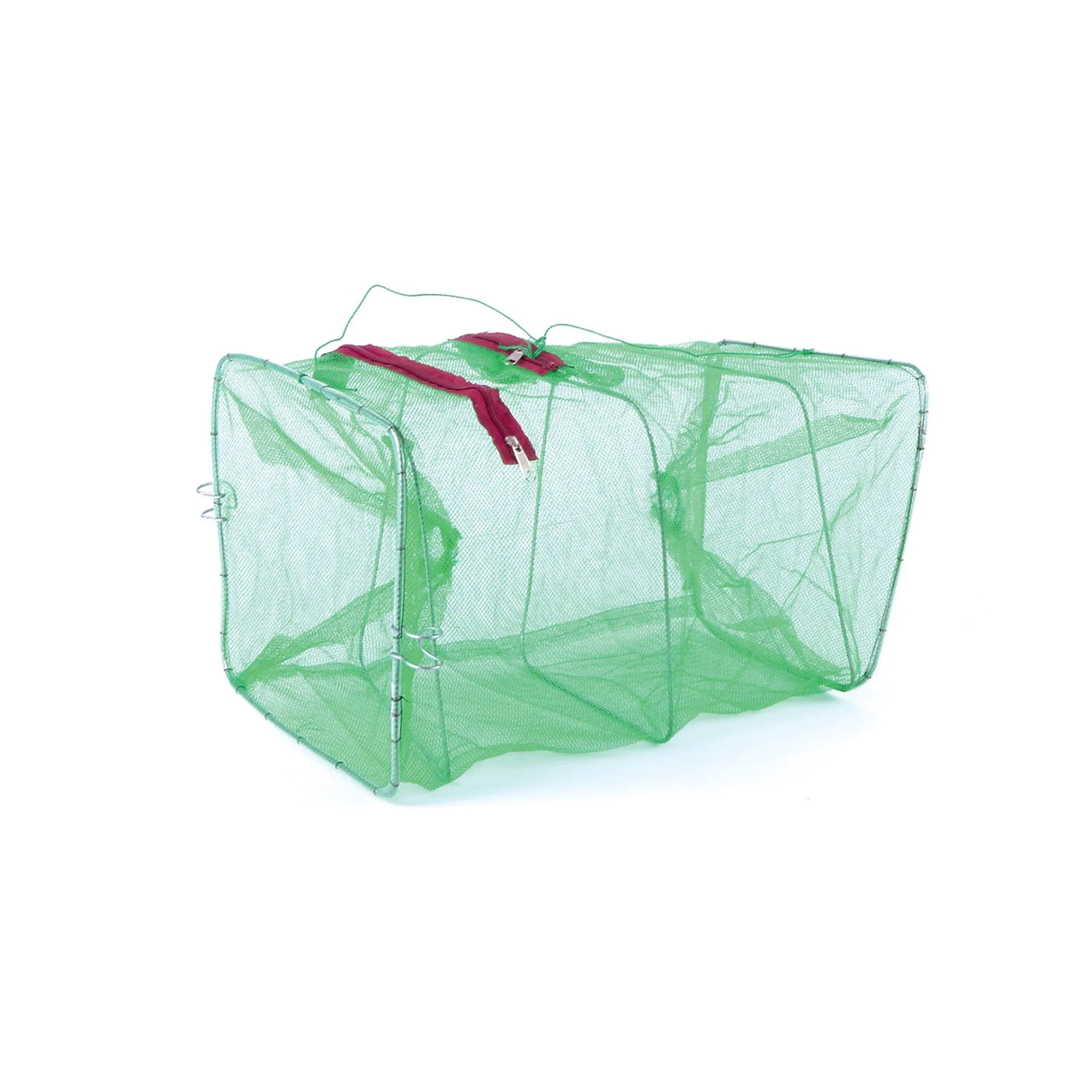 NET FACTORY COLLAPSIBLE BAIT TRAP GREEN 1 1/2" RINGS
