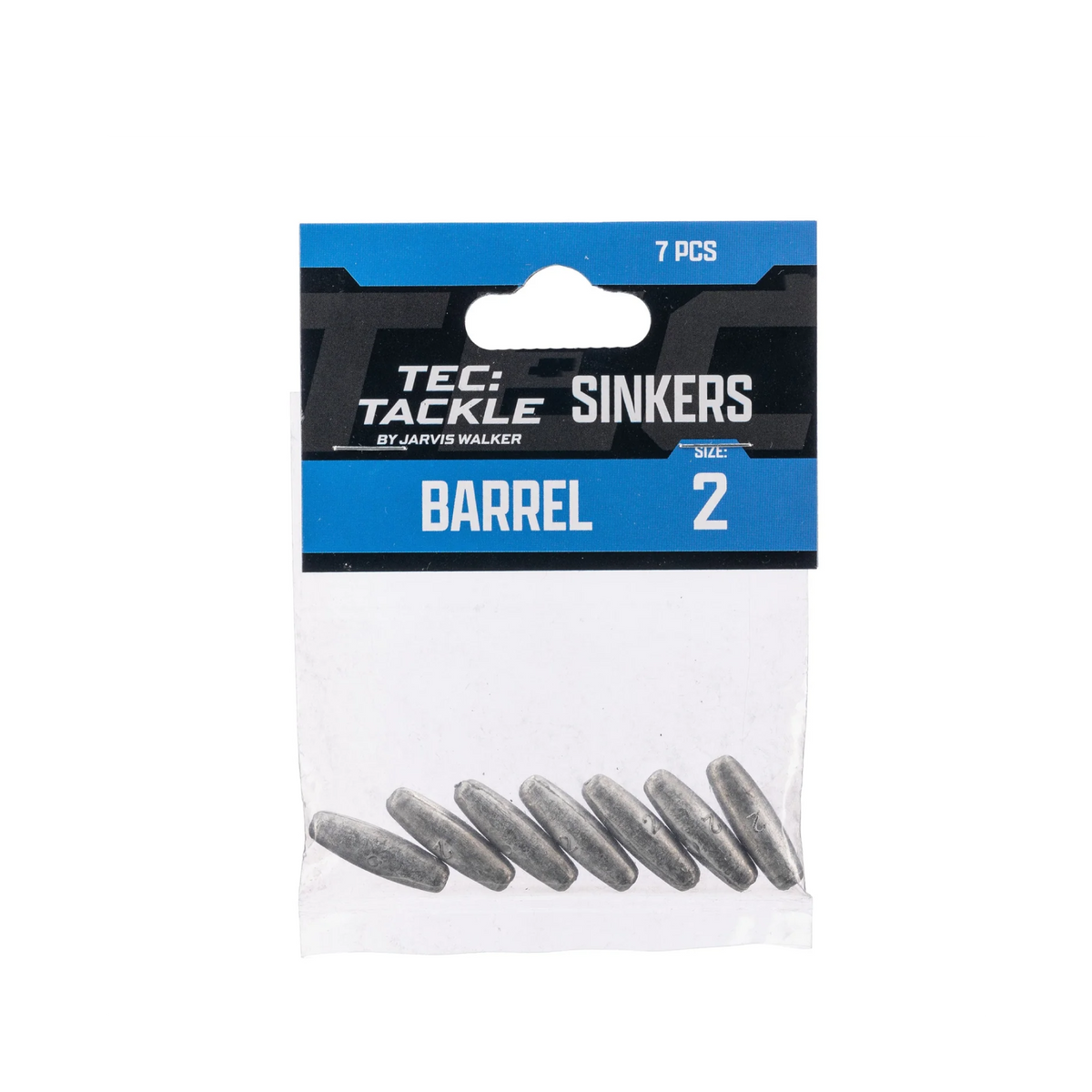 JW TEC TACKLE BARREL SINKERS (PRE PACKS)