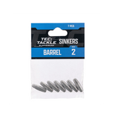 JW TEC TACKLE BARREL SINKERS (PRE PACKS)