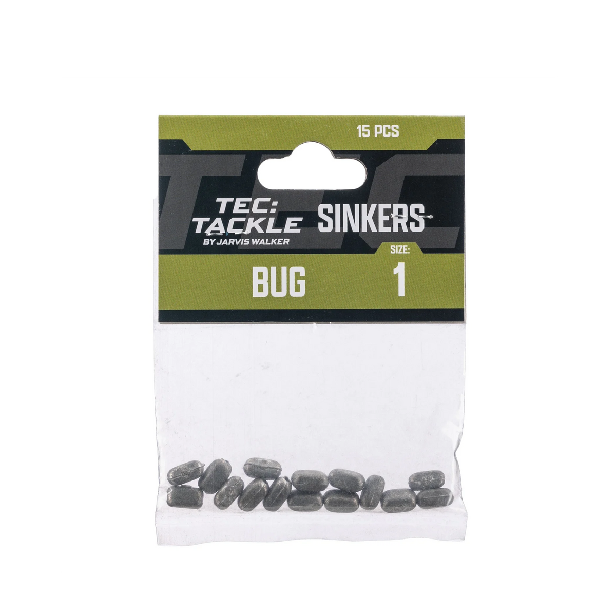 JW TEC TACKLE BUG SINKERS (PRE PACKS)