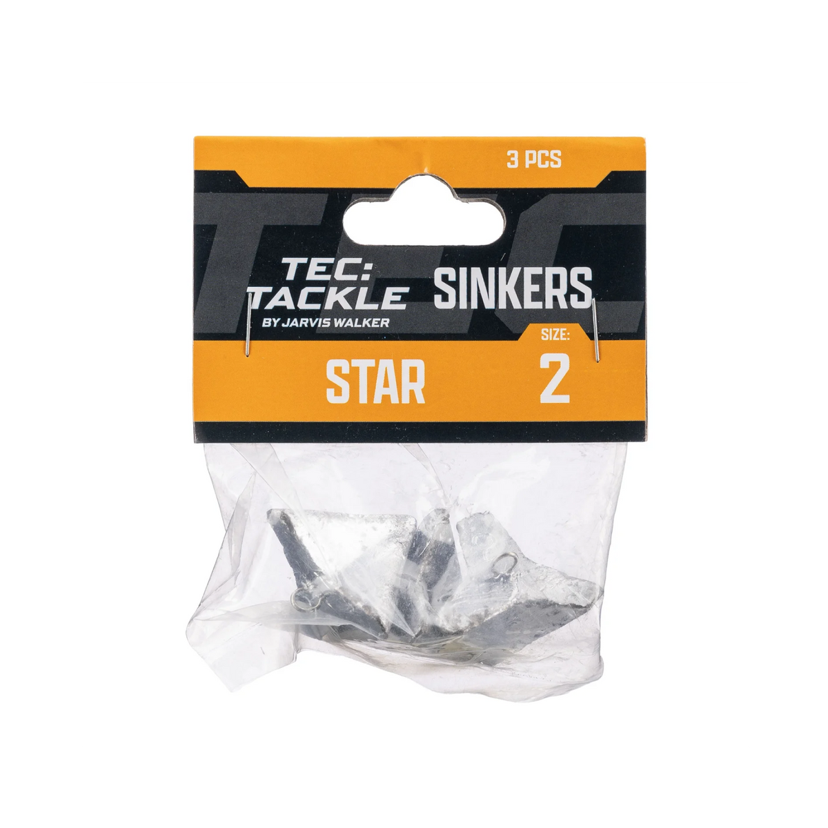 JW TEC TACKLE STAR SINKERS (PRE PACKS)