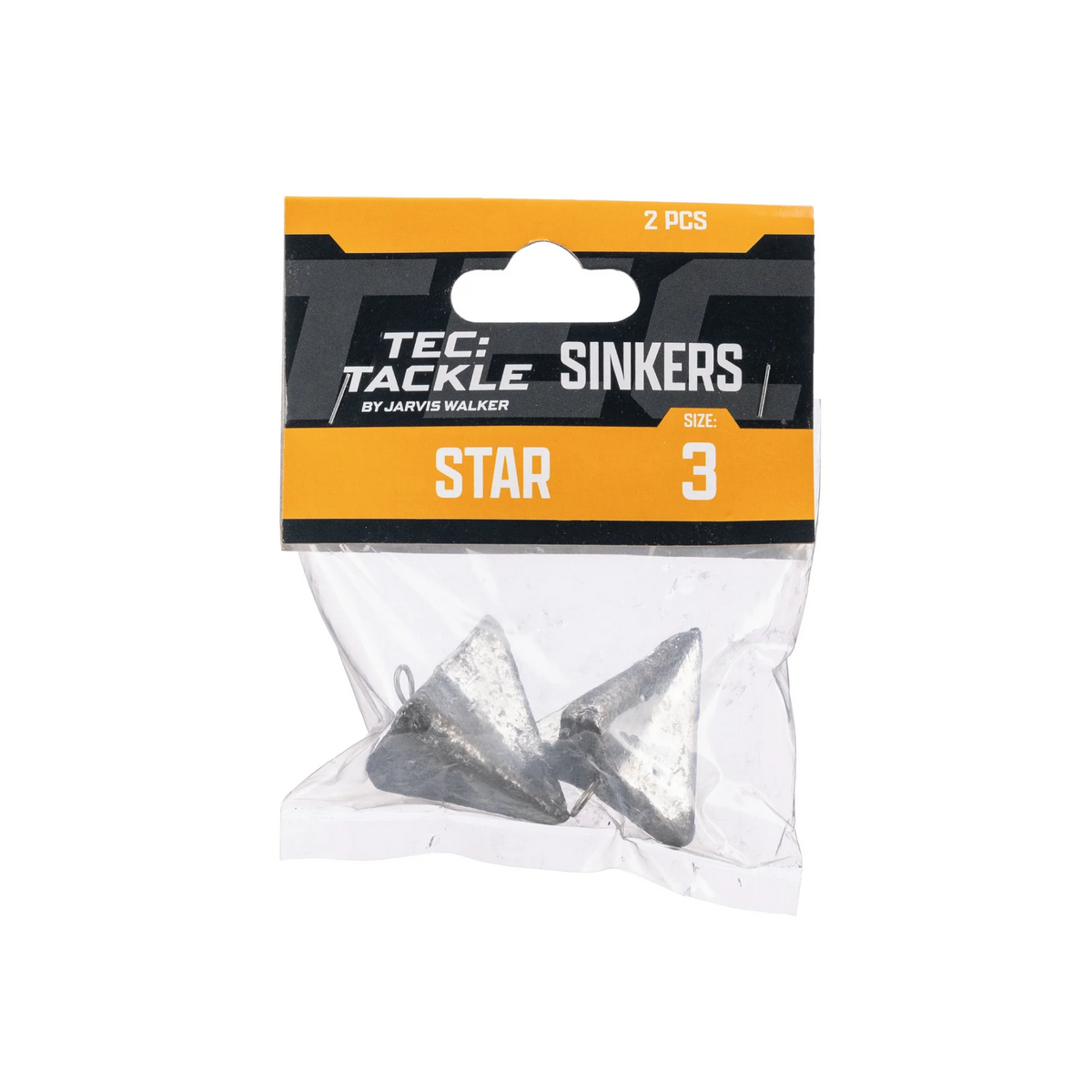 JW TEC TACKLE STAR SINKERS (PRE PACKS)