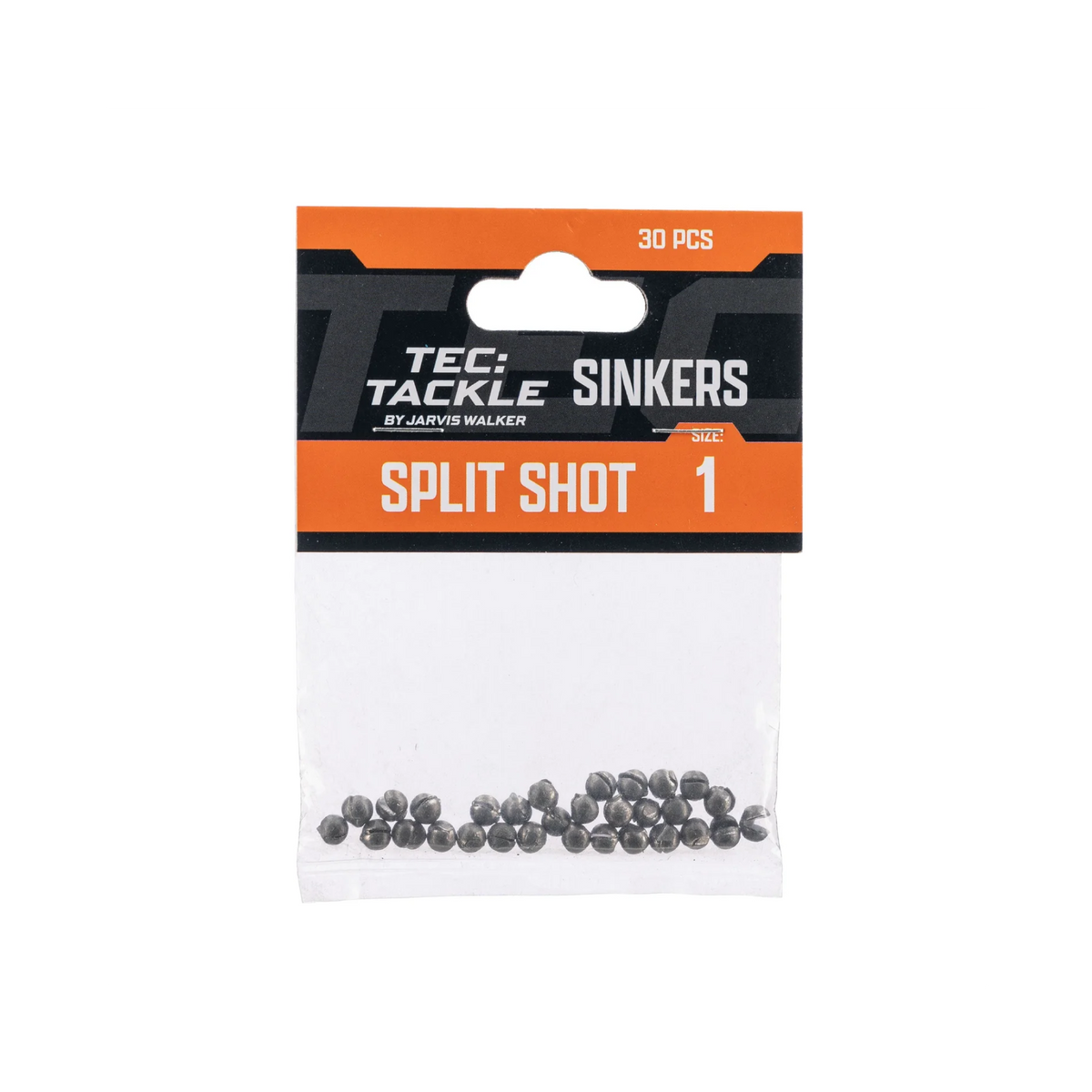 JW TEC TACKLE SPLIT SHOT SINKERS (PRE PACKS)