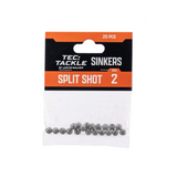 JW TEC TACKLE SPLIT SHOT SINKERS (PRE PACKS)