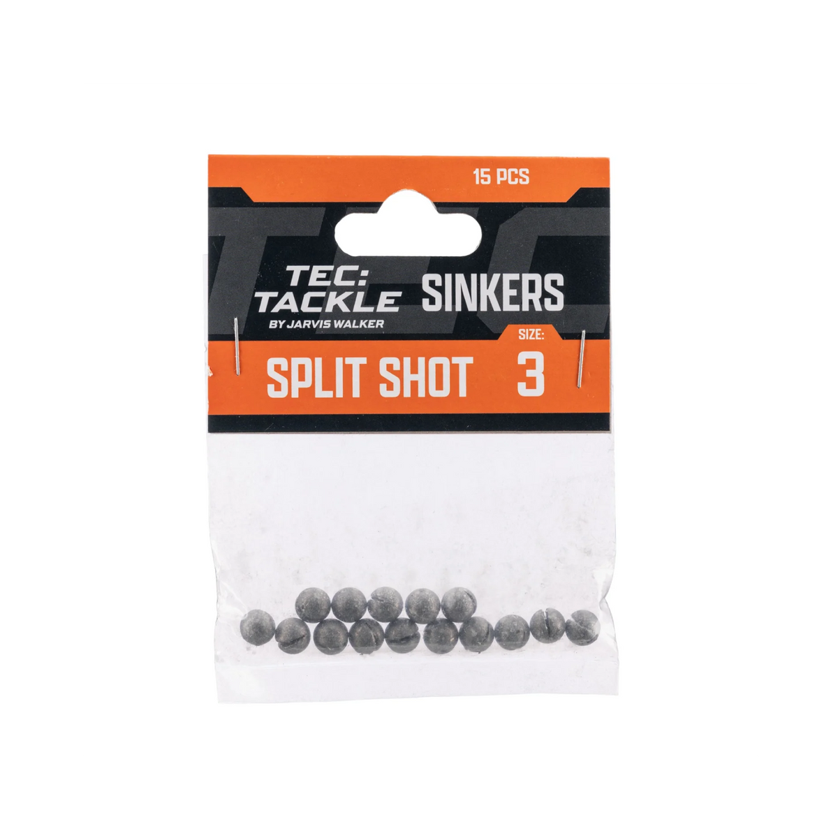 JW TEC TACKLE SPLIT SHOT SINKERS (PRE PACKS)
