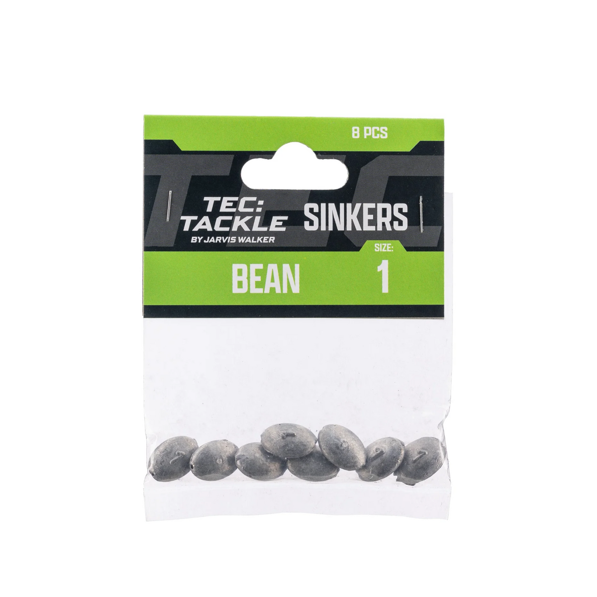 JW TEC TACKLE BEAN SINKERS (PRE PACKS)