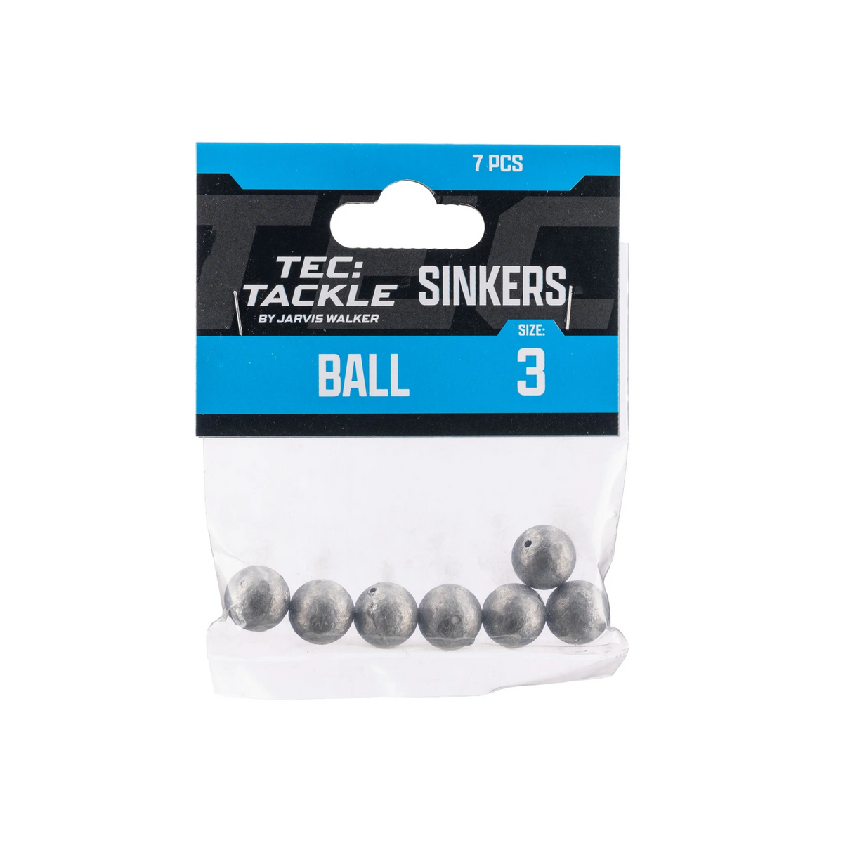 JW TEC TACKLE BALL SINKERS ( PRE PACKS)