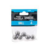 JW TEC TACKLE BALL SINKERS ( PRE PACKS)