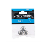 JW TEC TACKLE BALL SINKERS ( PRE PACKS)