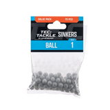 JW TEC TACKLE BALL SINKERS (VALUE PACKS)