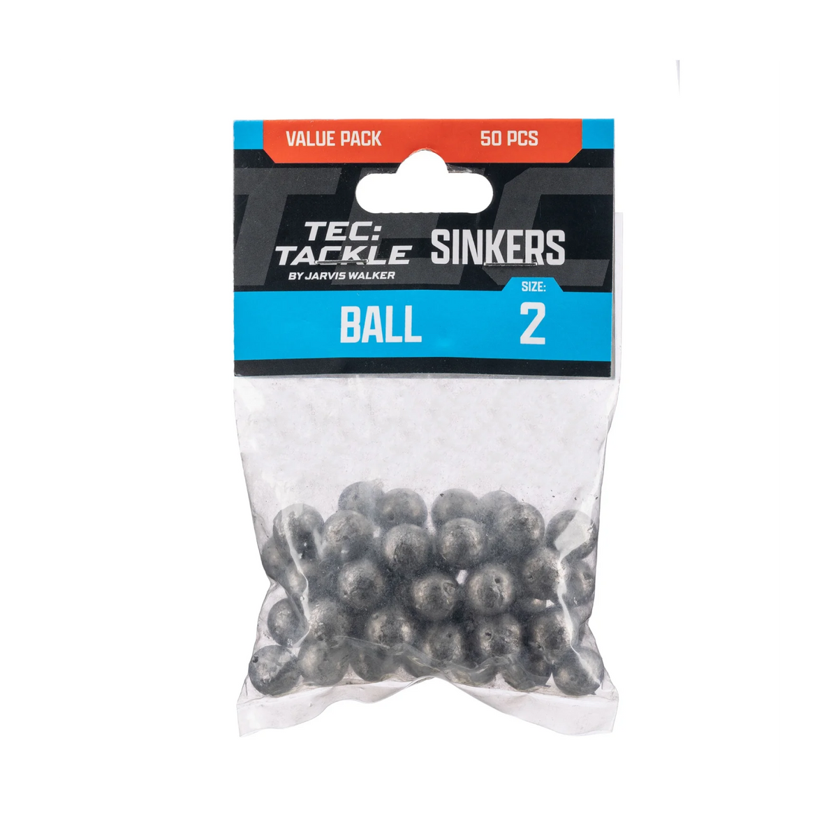 JW TEC TACKLE BALL SINKERS (VALUE PACKS)