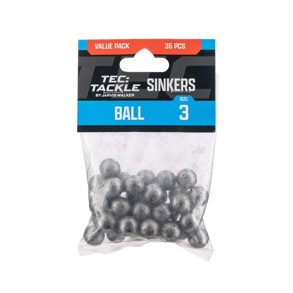 JW TEC TACKLE BALL SINKERS (VALUE PACKS)