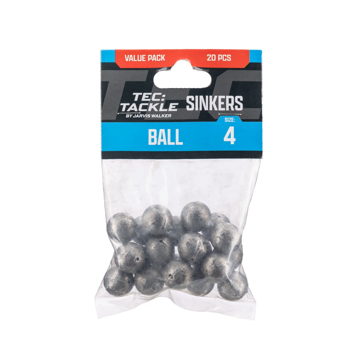JW TEC TACKLE BALL SINKERS (VALUE PACKS)