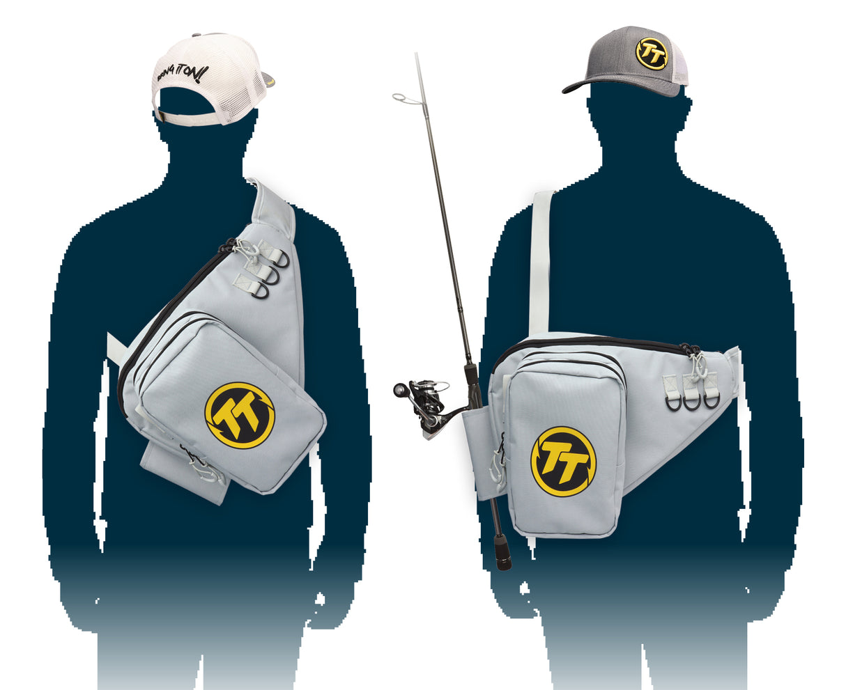 TT TACKLE SLING BAG - GREY