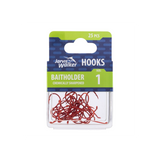 JW CHEMICALLY SHARPENED BAITHOLDER HOOKS - 25 PACK