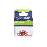 JW CHEMICALLY SHARPENED BAITHOLDER HOOKS - 25 PACK