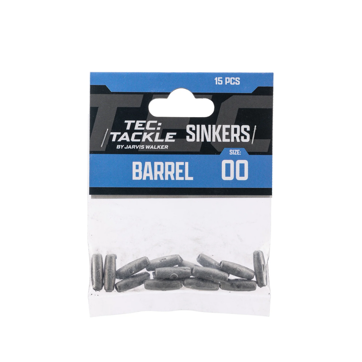 JW TEC TACKLE BARREL SINKERS (PRE PACKS)