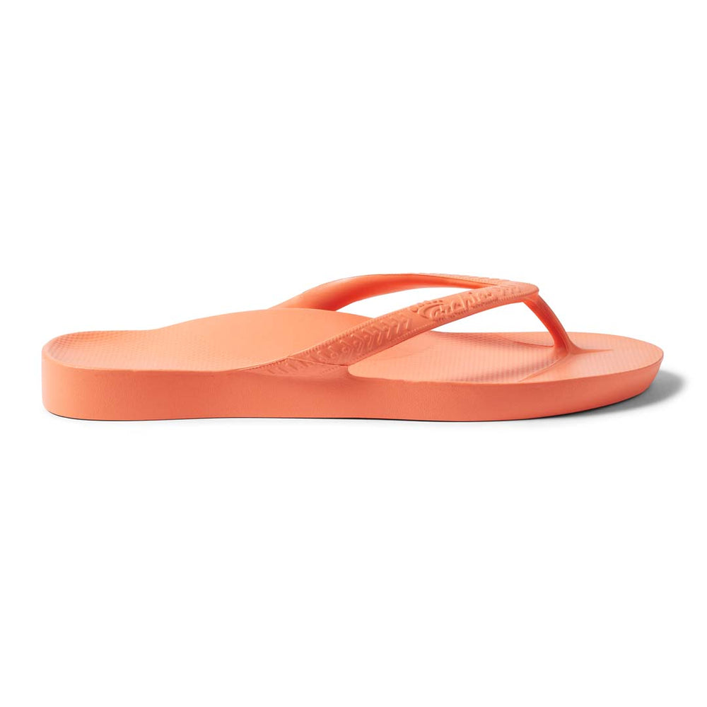 Archies Arch Support Thongs Peach