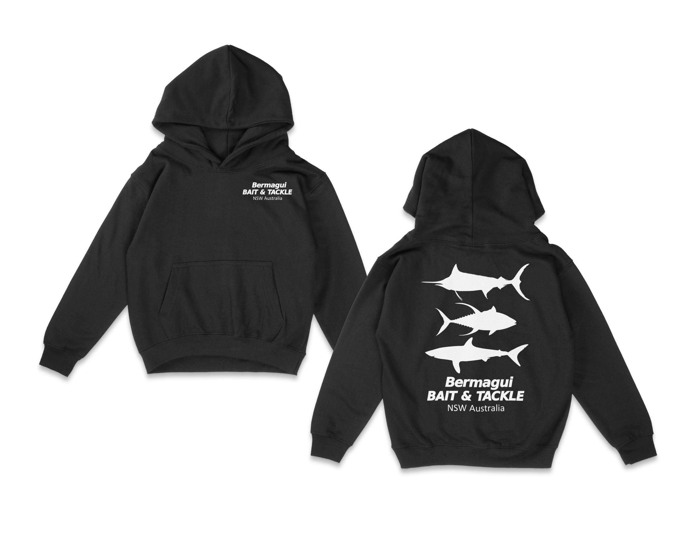 BBT SIGNATURE KIDS HOODIE BLACK