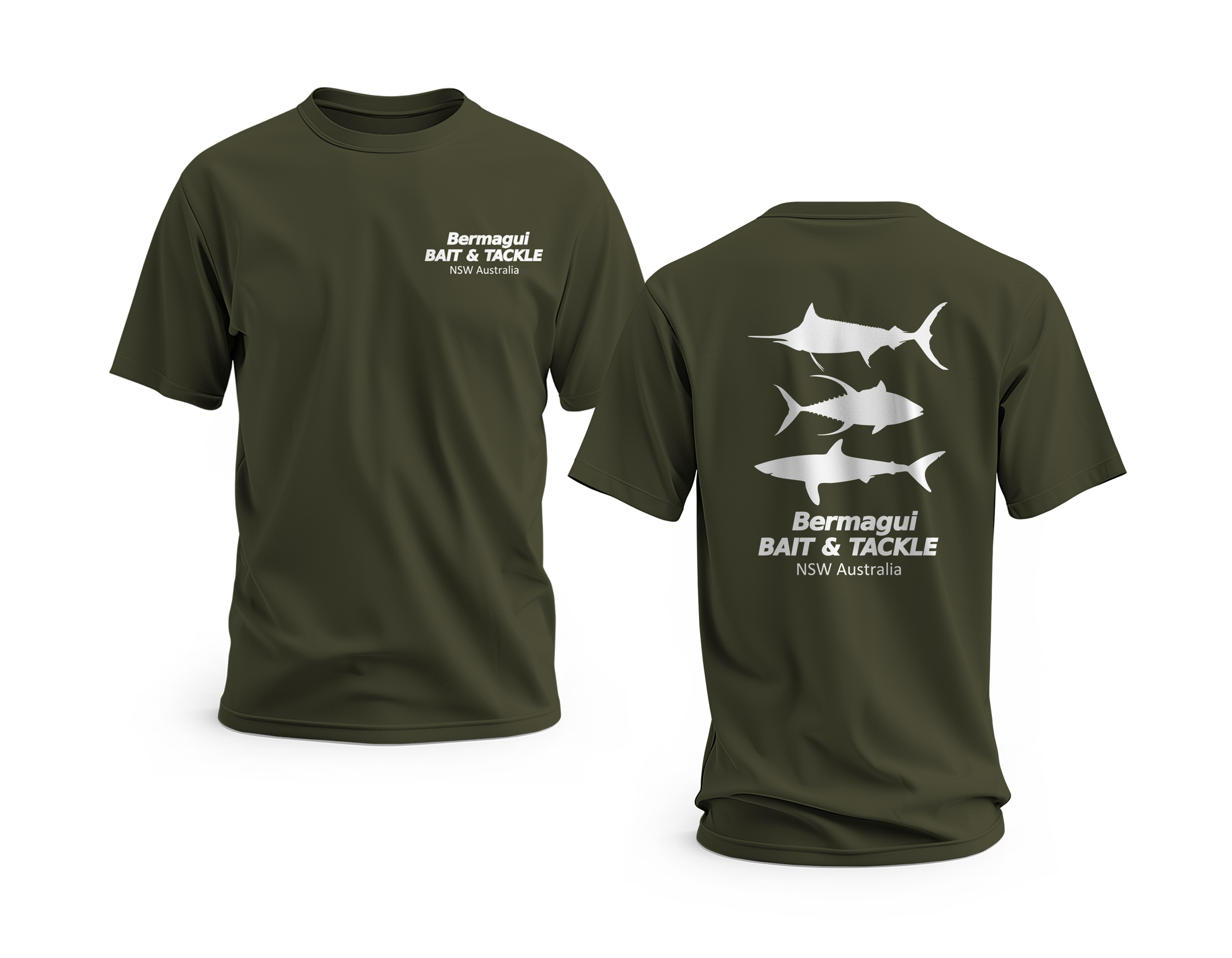 BBT LOGO TSHIRT - ARMY GREEN