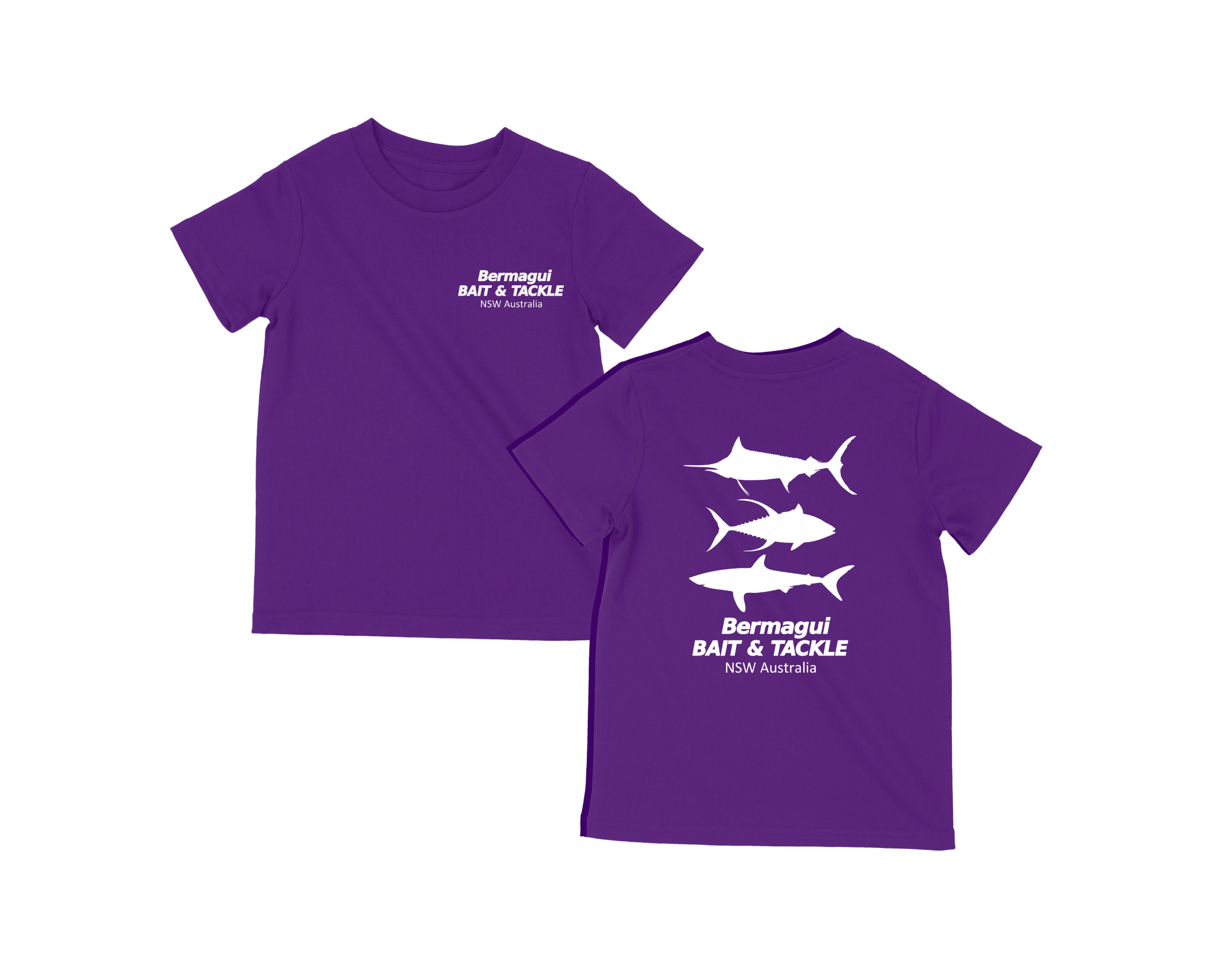 BBT LOGO KIDS TSHIRT - PURPLE