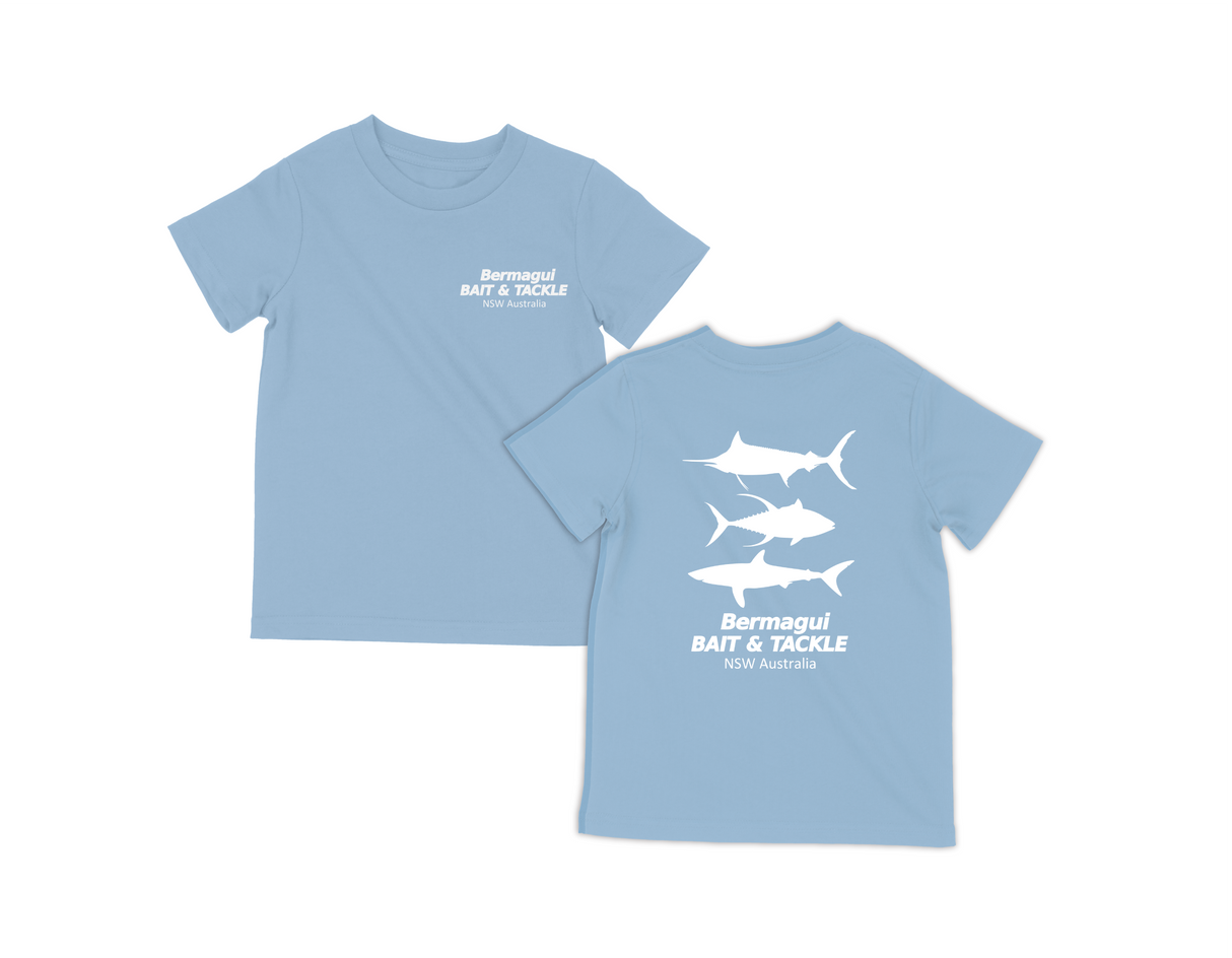 BBT LOGO KIDS TSHIRT - SKY