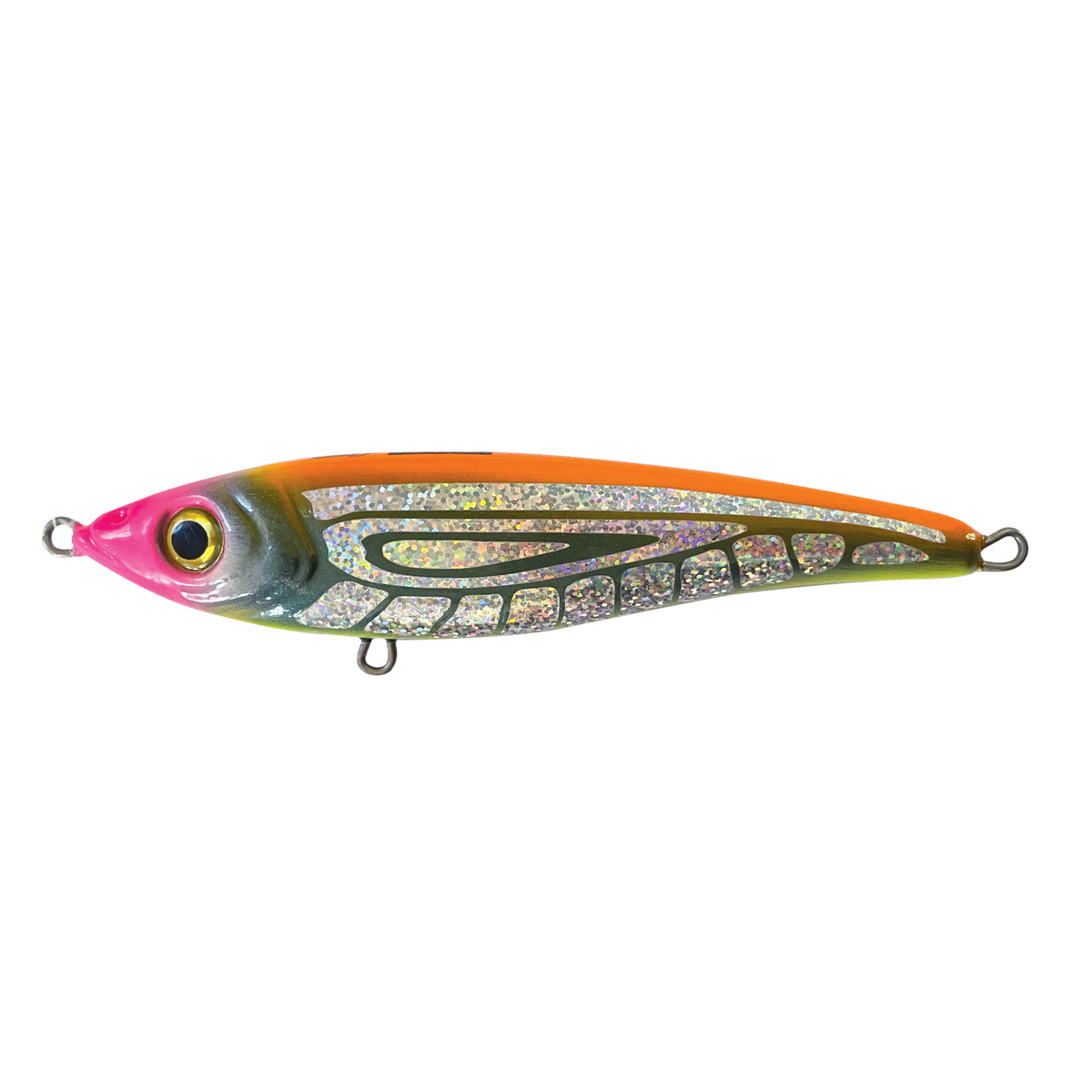 BFP Chappo 200mm Floating - ORANGE GREEN PINK
