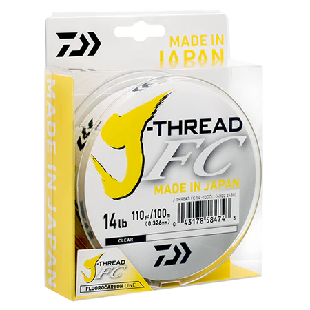 J-THREAD FL LEADER 4LB/100M