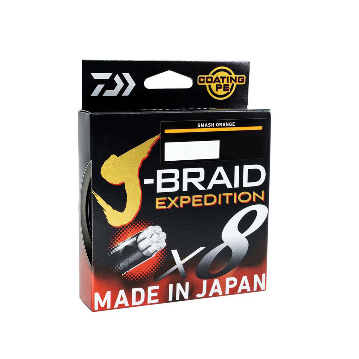 J-BRAID EXPEDITION X8 SMASH ORANGE