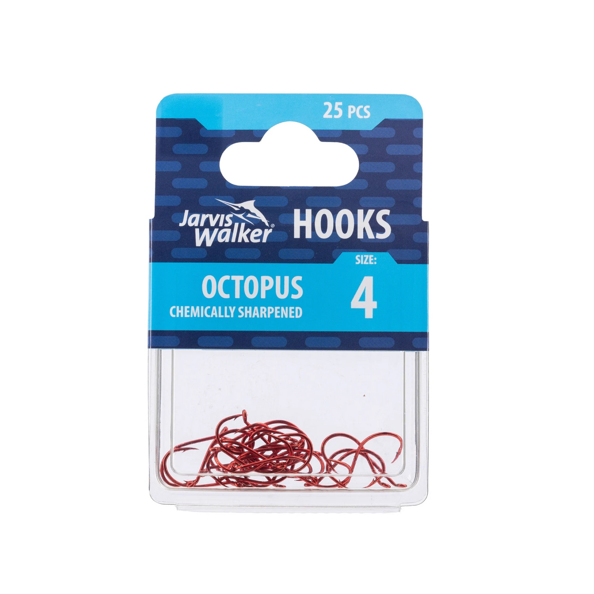 JW CHEMICALLY SHARPENED SUICIDE (OCTOPUS HOOKS - 25 PACK