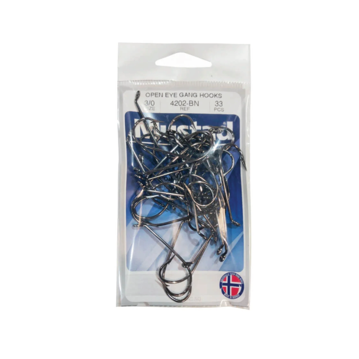 Mustad Open Eye Gang Hooks (Kendal Kirby)