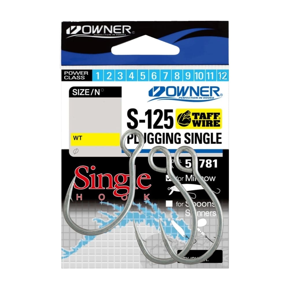 Owner® S-125 Plugging Single Taff Hooks