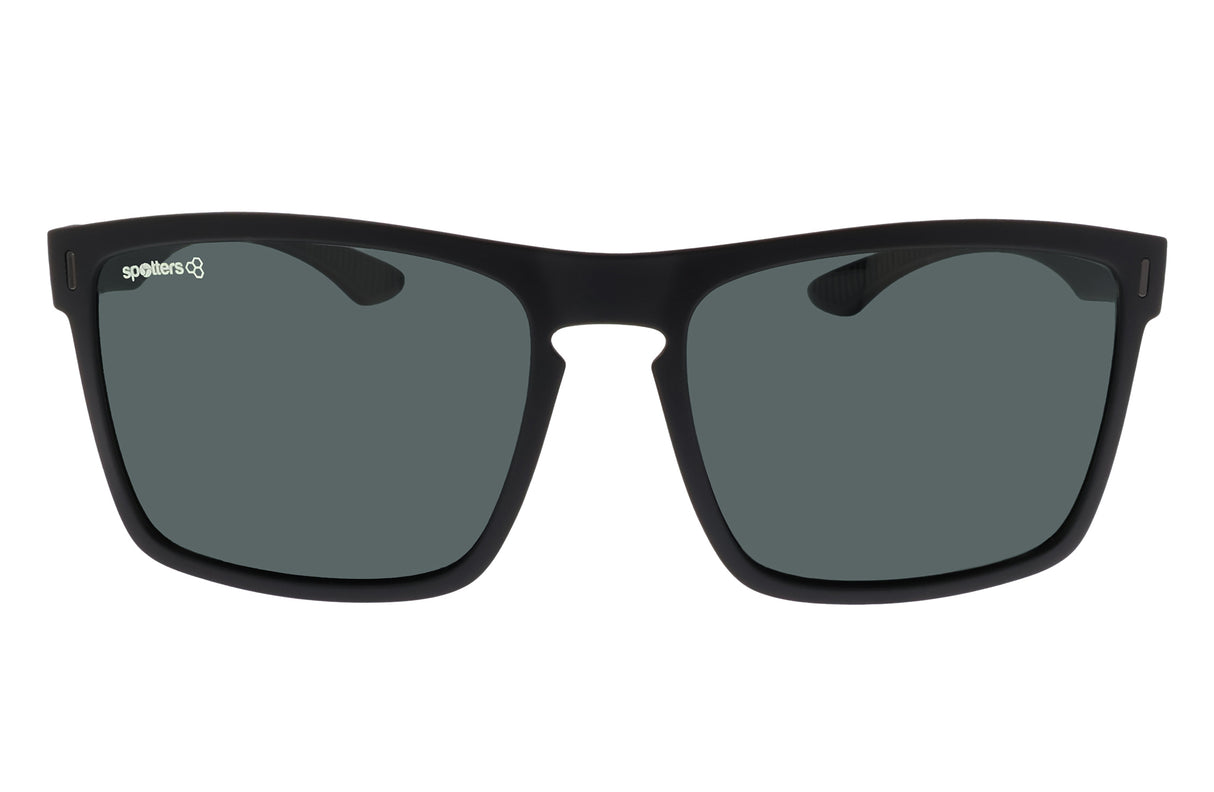 Spotters Phantom Polarised Eyeware Matt Black