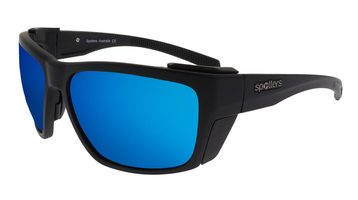 Spotters Renegade Polarised Eyeware Matt Black